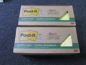 lot 60 image: 2- 24 ct Post it Cabinet Packs...