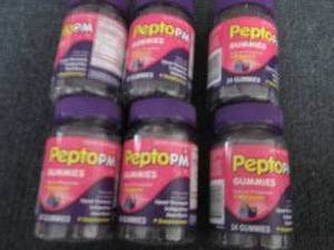 lot 87 image: 6- 24 ct Pepto PM Gummies...