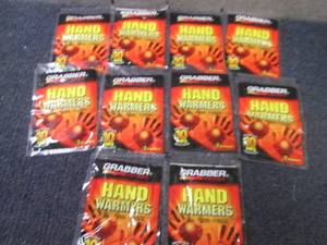 lot 114 image: 10 pr Grabber Hand Warmers...