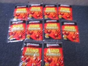 lot 116 image: 10 pr Grabber Hand Warmers...