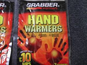 lot 117 image: 10 pr Grabber Hand Warmers...