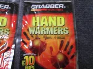 lot 118 image: 10 pr Grabber Hand Warmers...