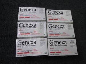lot 137 image: 6- 100 ct Genexa Extra Strength Ace...