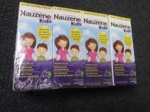 lot 145 image: 4- 4 oz Nauzene Kids...