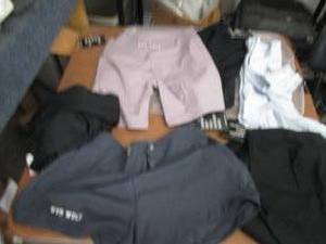 lot 216 image: 6 Assorted Gym Wolf Work Out Wear I...
