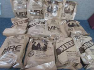 lot 231 image: Sealed Case of 12 MREs Meal Ready ...