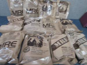 lot 235 image: Sealed Case of 12 MREs Meal Ready ...