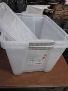 lot 238 image: 2 Stack & Pull Boxes as is...