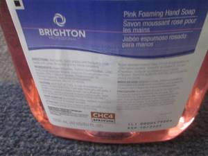 lot 239 image: 12- 1250 ml Brighton Pink Foaming H...