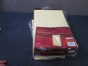 lot 246 image: 12- Legal Ruled Writing Pads...