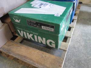 lot 262 image: Case of 5000 Viking 8.5x14 inch Cop...