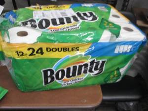 lot 265 image: 12 Rolls Bounty Select A Size...