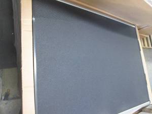lot 274 image: Quartet 4x3 ft Black Foam Tack Boar...