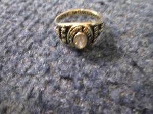 lot 275 image: 18K Gold Over Sterling Silver Oval ...