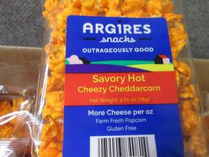 lot 327 image: 15- 2.75 oz Argires Savory Hot Chee...