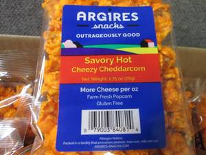 lot 329 image: 15- 2.75 oz Argires Savory Hot Chee...