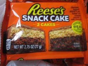 lot 343 image: 12- 2.75 oz Reeses Snack Cakes...
