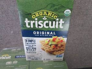lot 369 image: 12-9 oz Organic Original Triscuits...