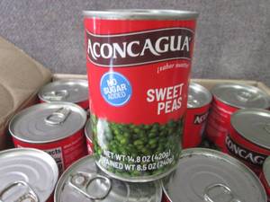 lot 408 image: 12- 14.8 oz Aconcagua Sweet Peas...