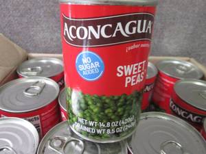 lot 410 image: 12- 14.8 oz Aconcagua Sweet Peas...