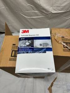 MSRP $300 - 3M Particle Respirator Size Ref # 8210 QTY 160 Lot of 2&nbsp(320 pcs total)