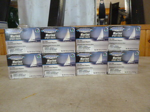 lot 109 image: 8 Boxes of Shoreline Marine Epoxy Paste
