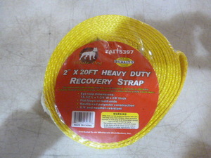 lot 24 image: White Dog Heavy Duty Recovery Strap