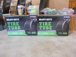 lot 36 image: 2 Heavy-Duty Tire Tubes