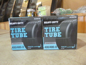 lot 37 image: 2 Heavy-Duty Tire Tubes