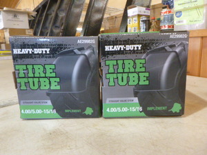 lot 38 image: 2 Heavy-Duty Tire Tubes