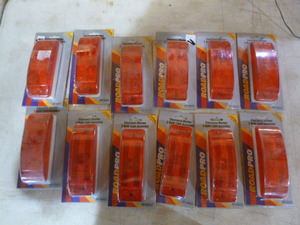 lot 54 image: 12 Road Pro ClearanceMarker 2-Bulb Light Assemblies