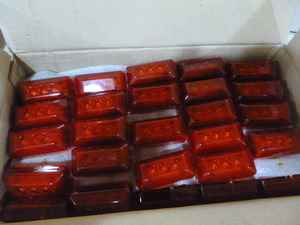 lot 55 image: 50 Red ClearanceMarker Lights