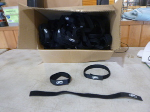 lot 59 image: Box of Valley Velcro Straps