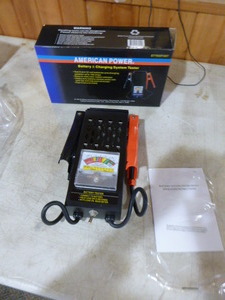lot 75 image: American Power Battery and Charging System Tester