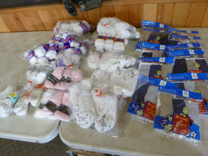 lot 125 image: Baby and Toddler Socks