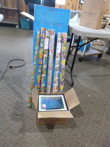 lot 129 image: Gift Wrap Paper and Birthday Certificates