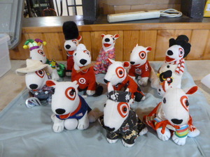 lot 151 image: 11 Target Mascot Dogs