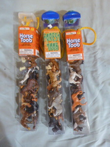 lot 152 image: 3 Tubes of  Vintage Toob Animals