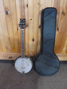 lot 188 image: Dean 6 String Banjo