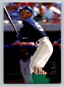 lot 87A image: Ichiro Suzuki RC 2001 Upper DeckStar Rookie #271 Baseball Card