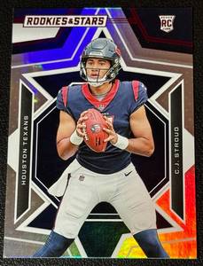 lot 18A image: CJ Stroud RC Foil 2023 Rookies & Stars #112 Rookie Football Card