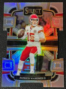 lot 81A image: Patrick Mahomes Die Cut Prizm Concourse 2023 Select #49 Football Card