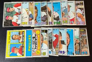 lot 117A image: 20 Card Lot - 1967 Topps Baseball Vintage Cards