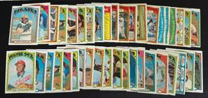 lot 46B image: 50 Card 1972 Topps Vintage Baseball Lot