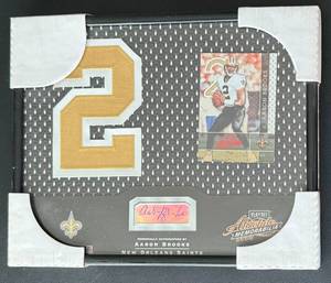 lot 84D image: Aaron Brooks Signed 2002 Playoff Absolute Memorabilia Signing Bonus Auto - Numbered 200, New Orleans Saints Football