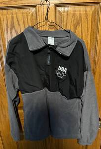 lot 71D image: Team USA London Olympics Jacket Fleece Size XL
