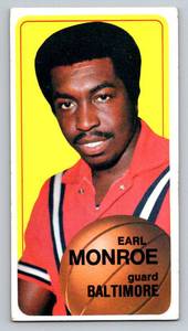 lot 29C image: Earl Monroe 1970 Topps #20 Vintage Basketball Card