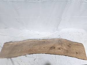 White Oak Live Edge Slab