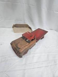 Metal Toy Truck and Wheels