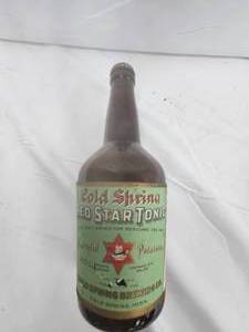 Cold  Spring Prohibition Beer Bottle